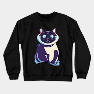 Space Kitty Crewneck Sweatshirt